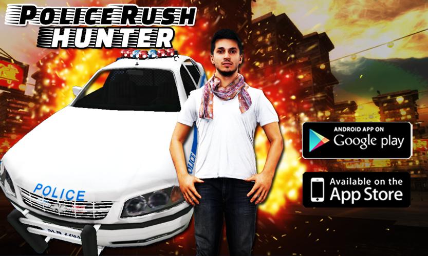 Crazy Police Rush Hunter 3D