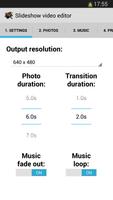 Slideshow video editor