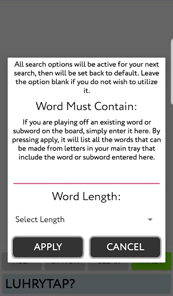 Word Finder Companion