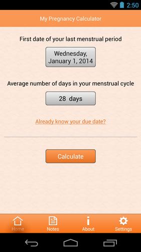 My Pregnancy Calculator