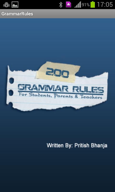 200 GRAMMAR RULES