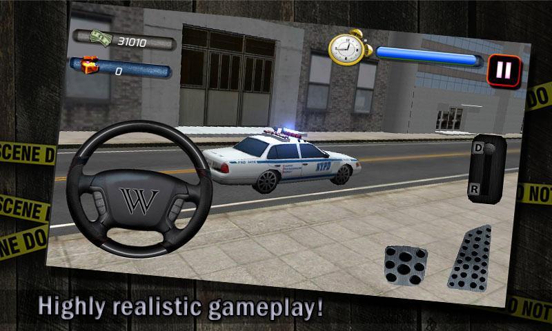 Police Car Parking3d Simulator