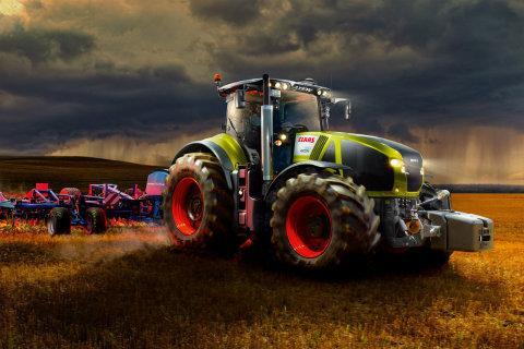 Tractor driving game