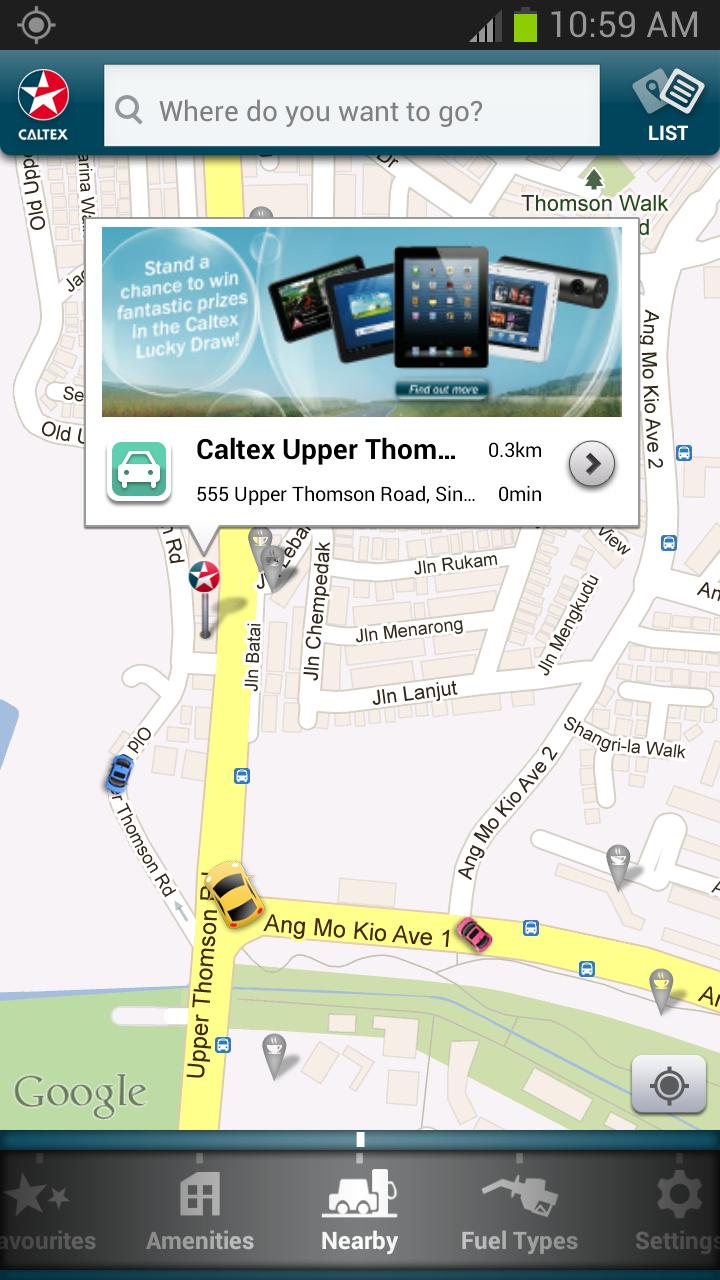 Caltex Station Locator