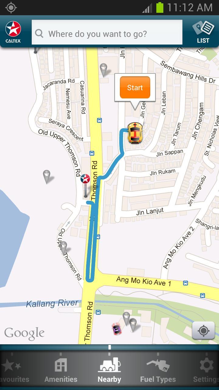 Caltex Station Locator