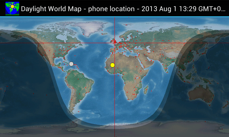 Daylight World Map