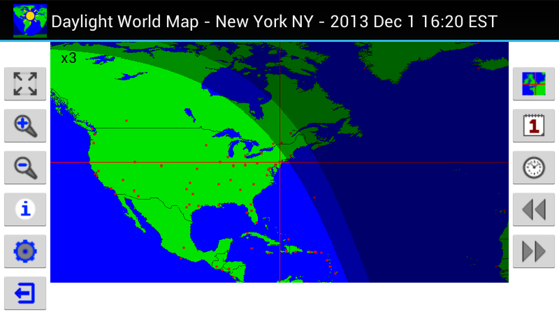 Daylight World Map