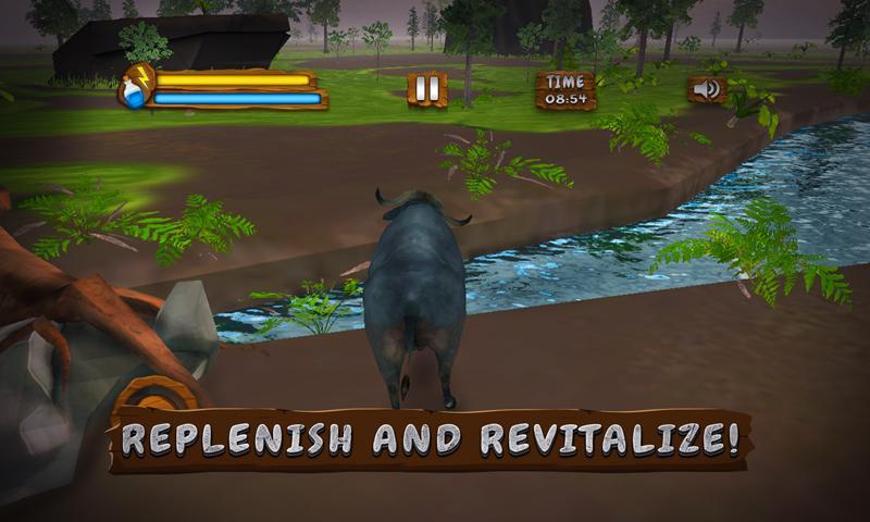 Wild Buffalo Simulator 3D