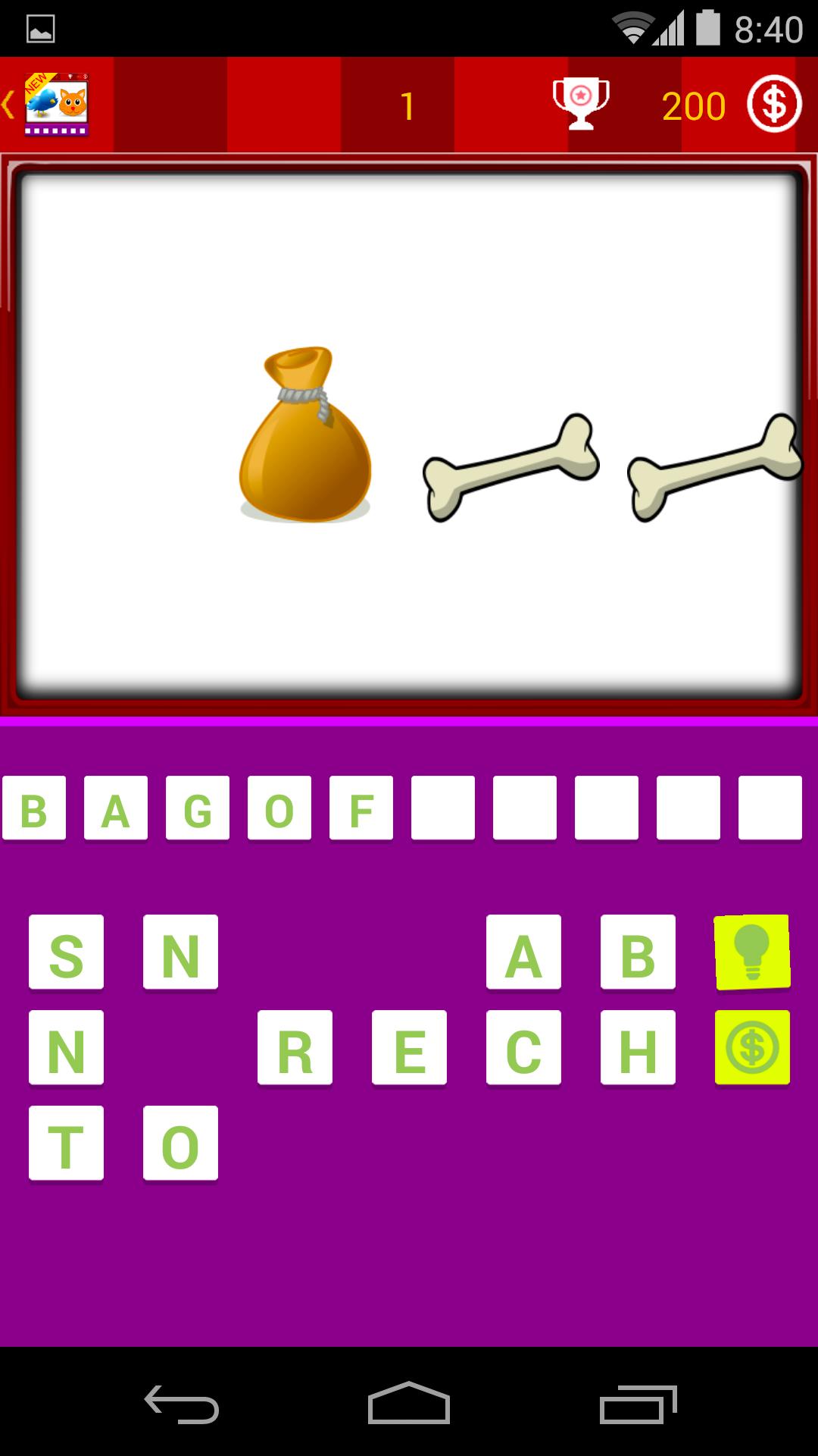 Guess the Words -Guessing Game