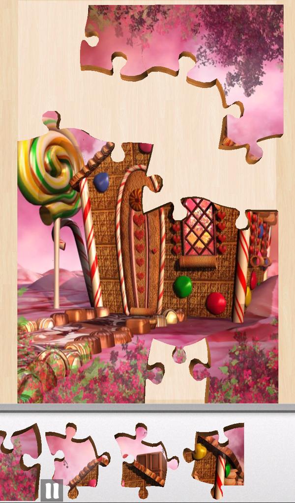 Live Jigsaws Candy World Free