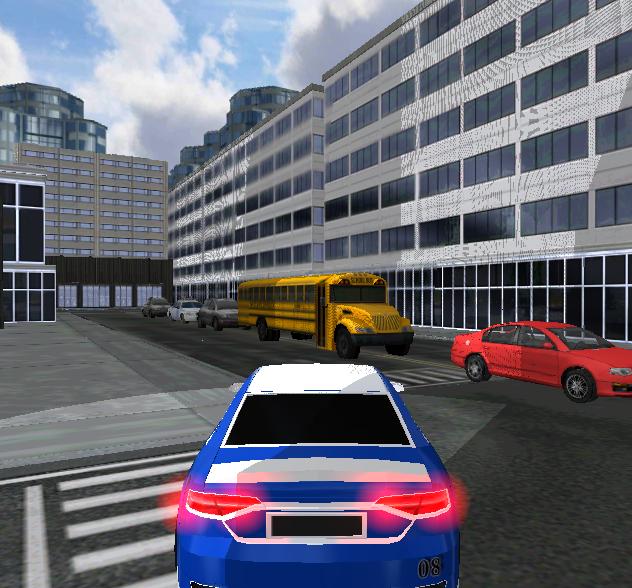 Sports Car City Simulation