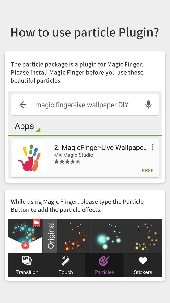 Starlight-Magic Finger Plugin