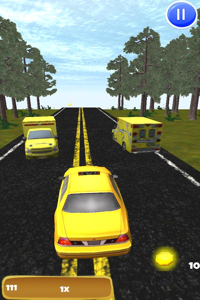 Angry Taxi Crazy Cab Driver 3D