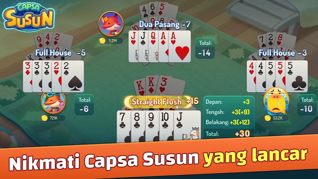 Capsa Susun ZingPlay Kartu