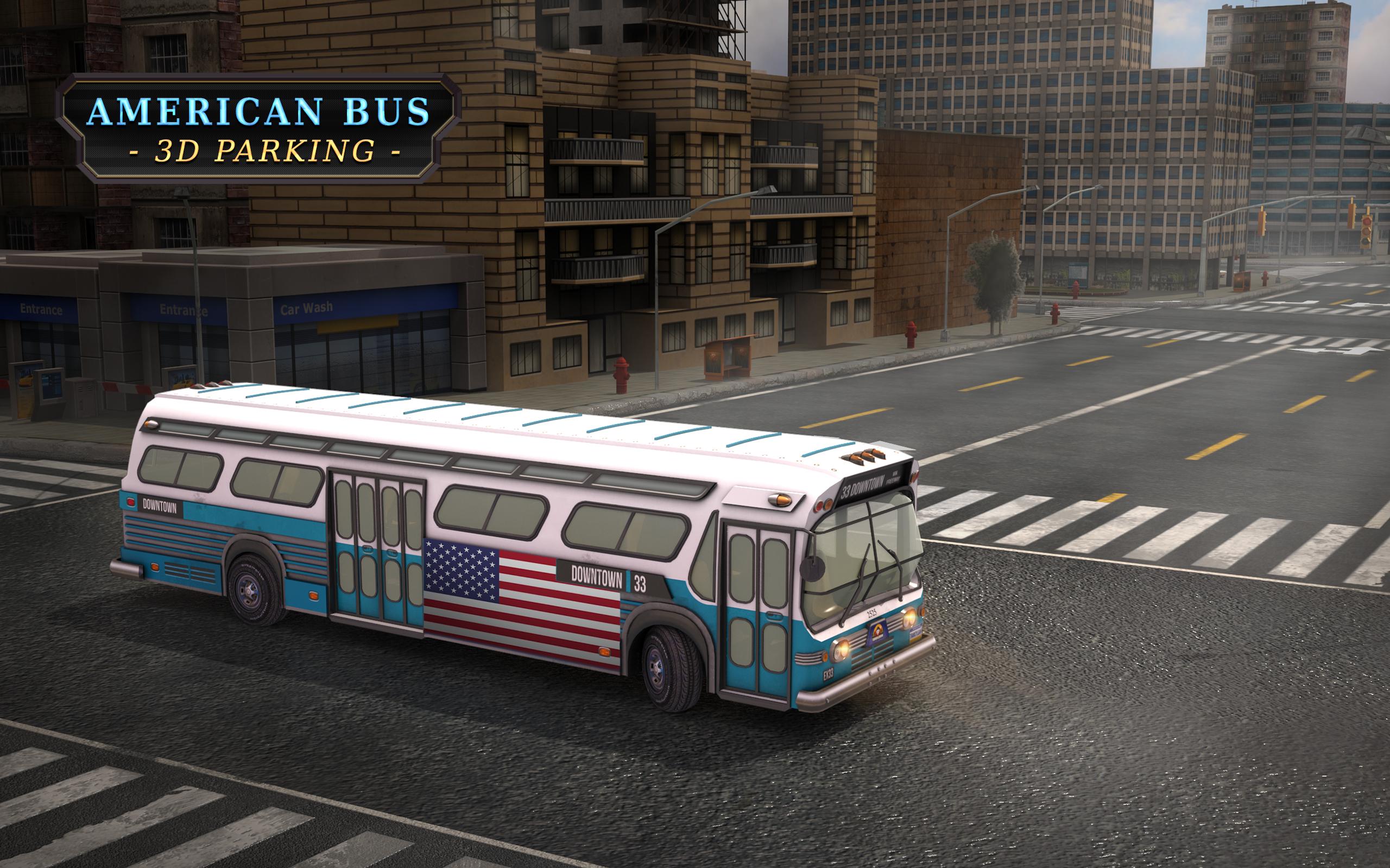 American Bus 3D Parking