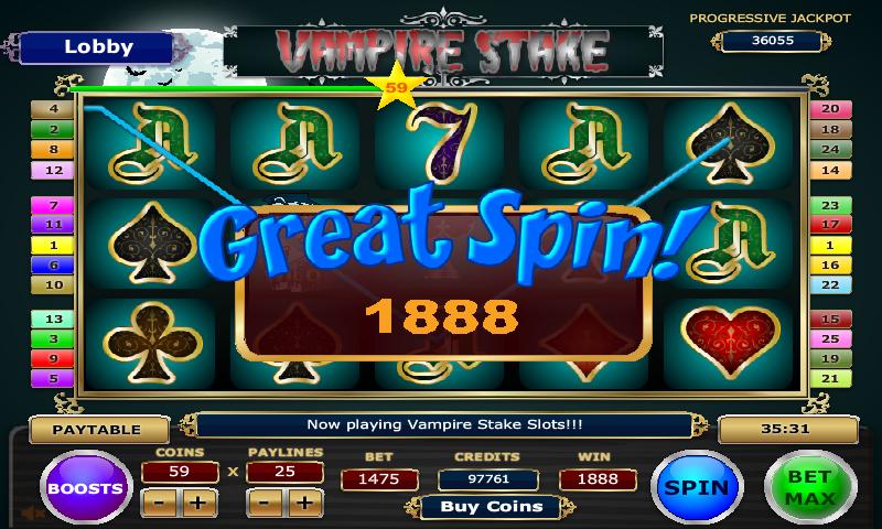 Vampire Stake Slots