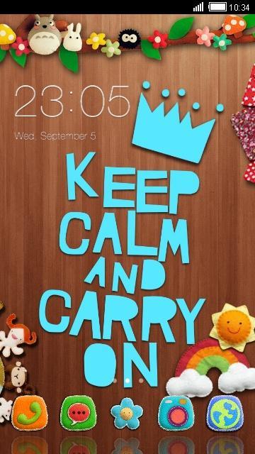 Keep Calm and Carry On Theme