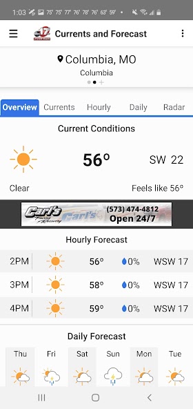 ABC 17 Stormtrack Weather App