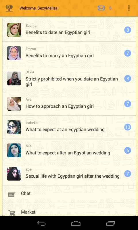 Dating with Egypt girls