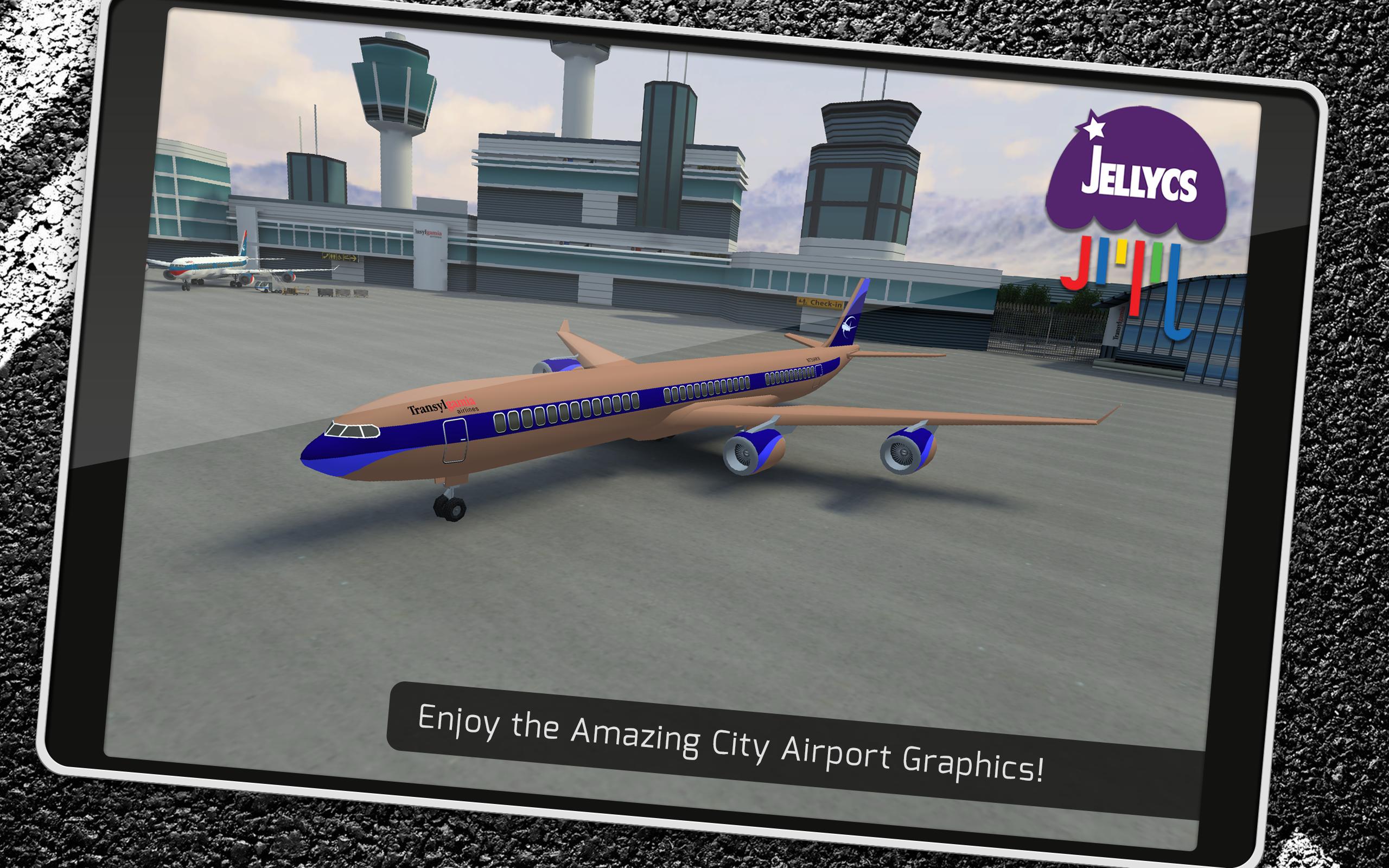 Airport Jet Plane 3D Parking