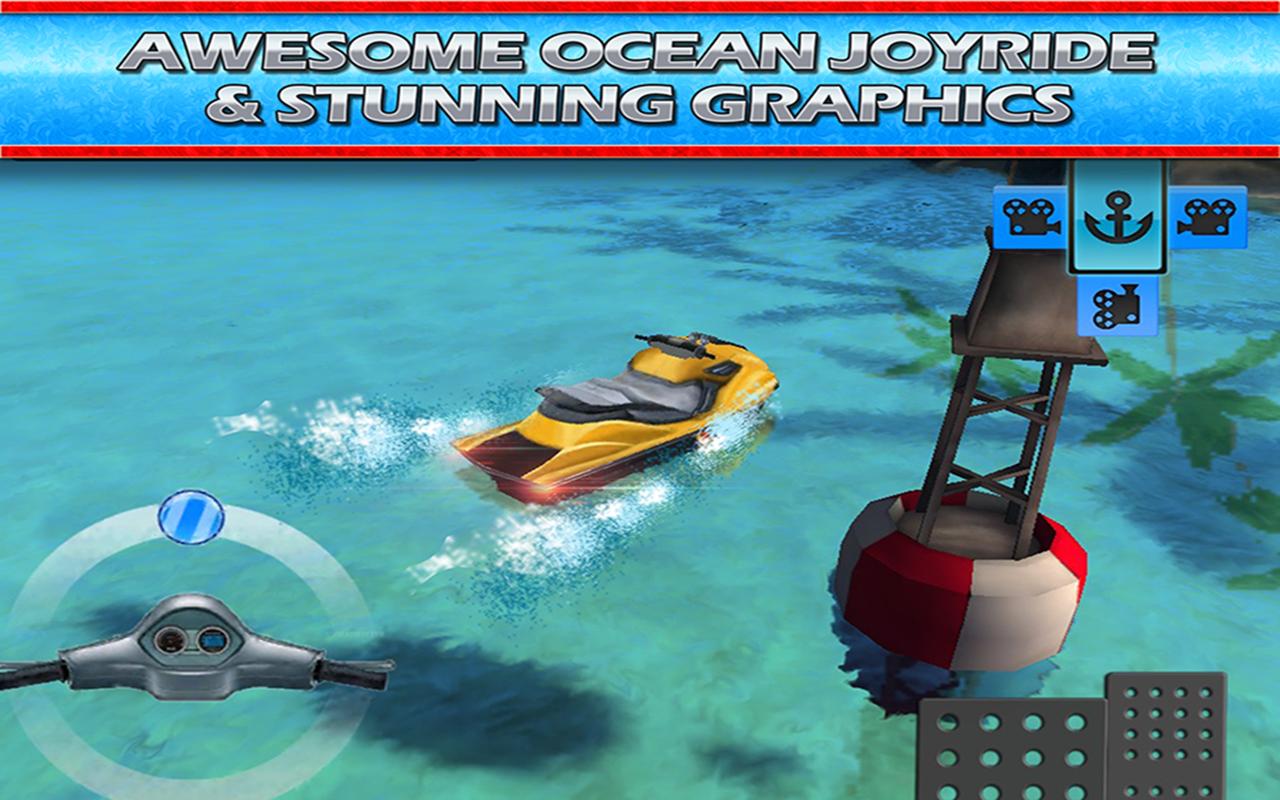 Jet Ski 3D Boat Parking Race