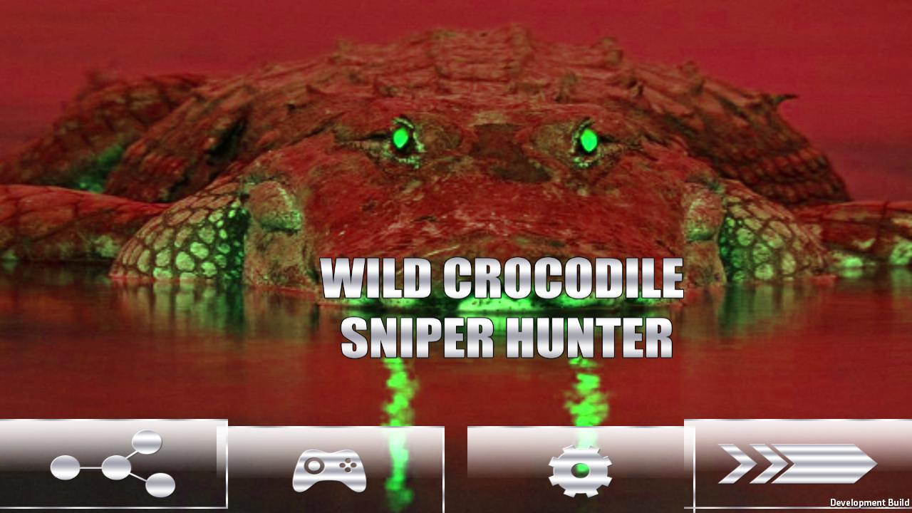 Wild Crocodile Sniper Hunter