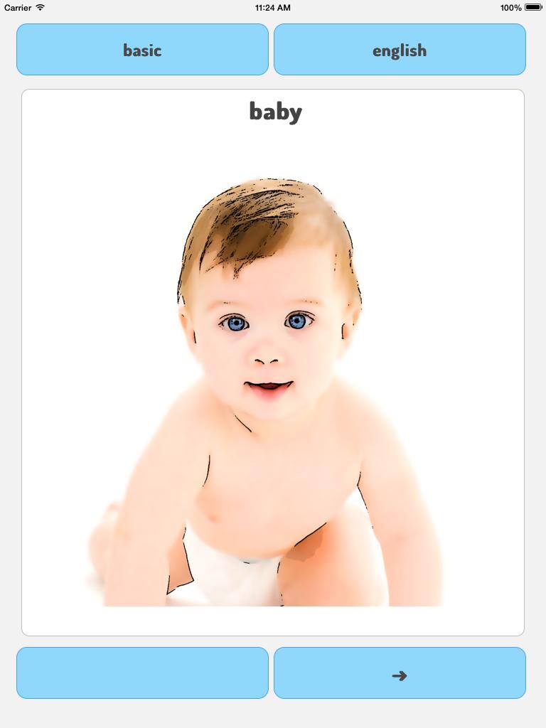 Baby's First Words Flashcards