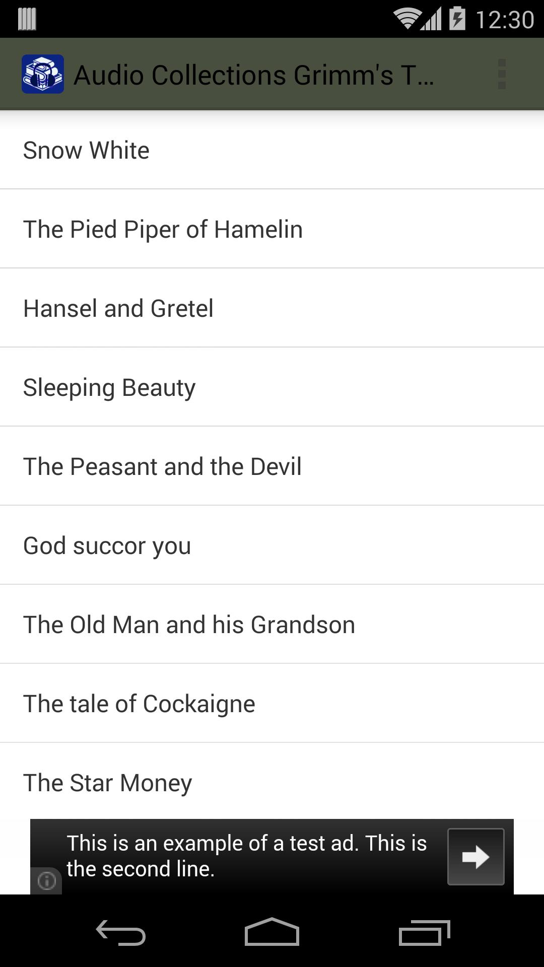 Grimm's Audio Books