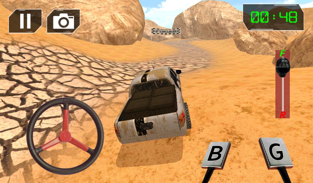 Desert 4x4 Cargo Hill Climb