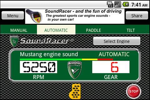 SoundRacer FREE Car Sounds