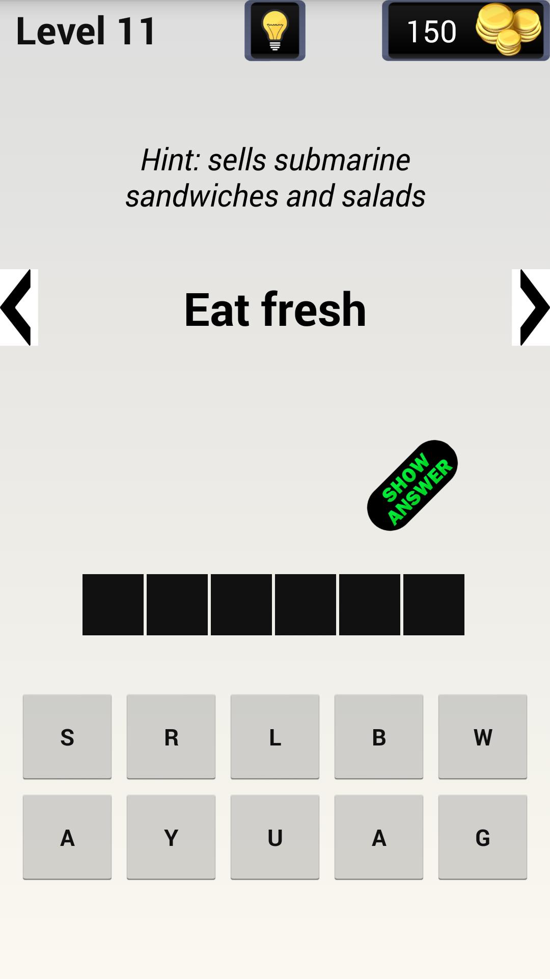 Slogan Quiz