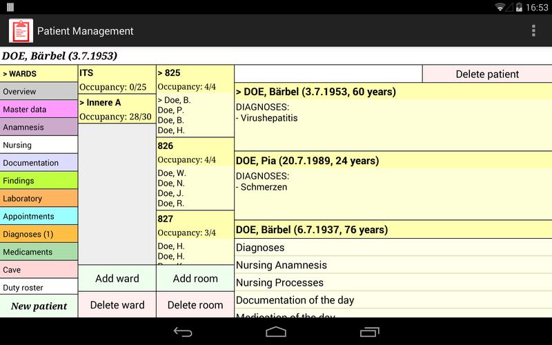 Patient Management - Demo