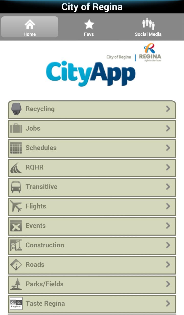 City of Regina CityApp