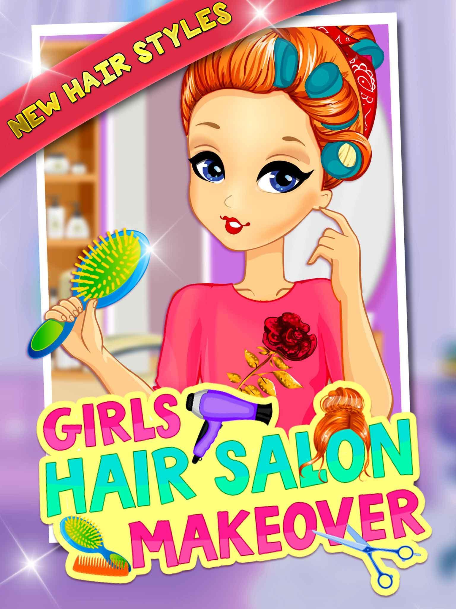 Girls Hair Salon Makeover