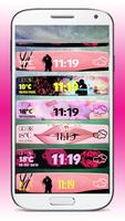 Kisses Digital Clock Widget