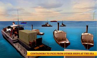 Heavy Crane Cargo Ship Sim 3D