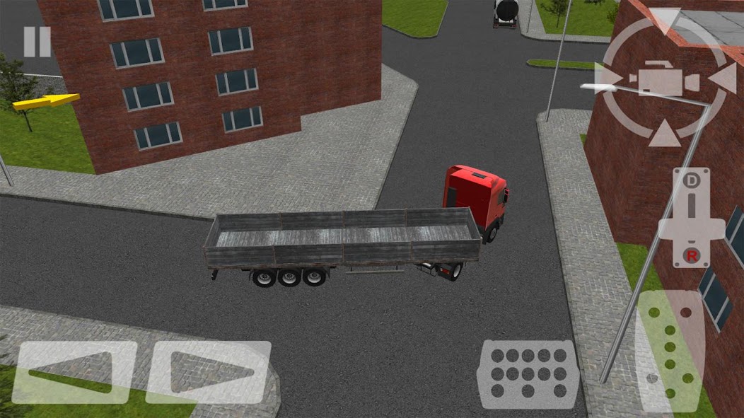 Semi Driver Trailer Parking 3D