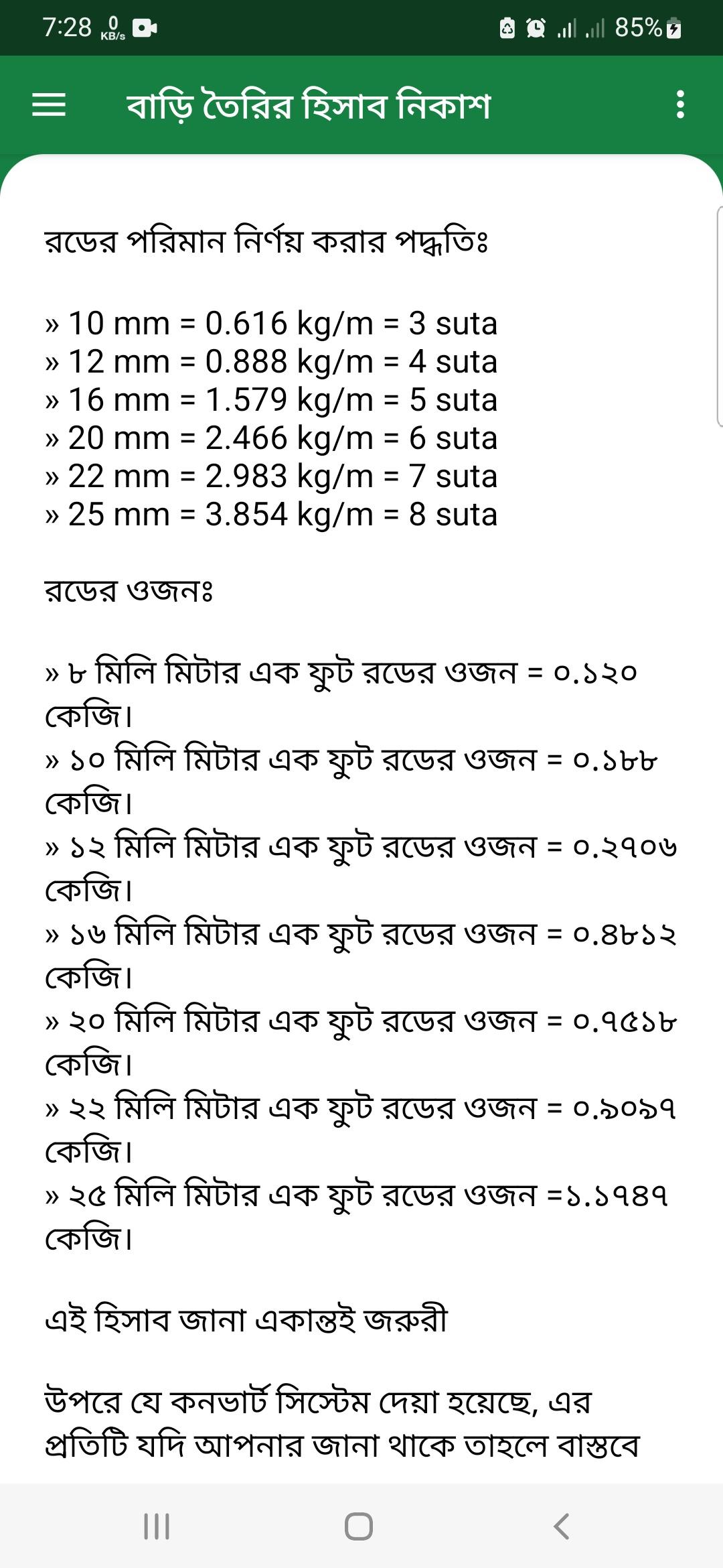 Building Estimate Cost