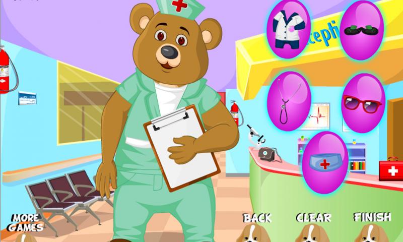 Animal doctor dressup