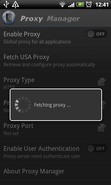 Proxy Manager