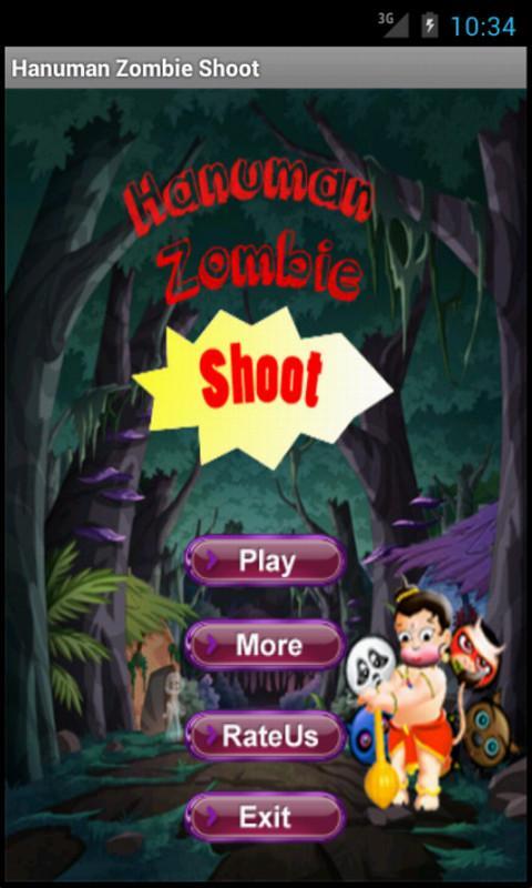 Hanuman Zombie Shoot