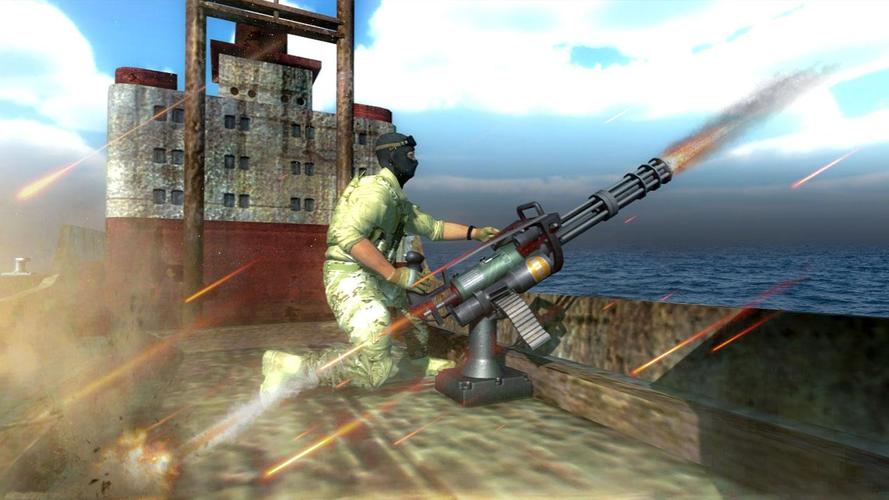 Modern Navy Gunner Warfare - FPS Shooter Commando