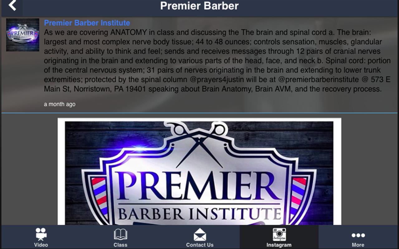 Premier Barber Institute