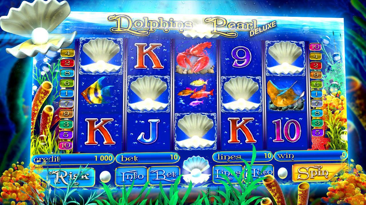 Dolphins of the pearl sea slot