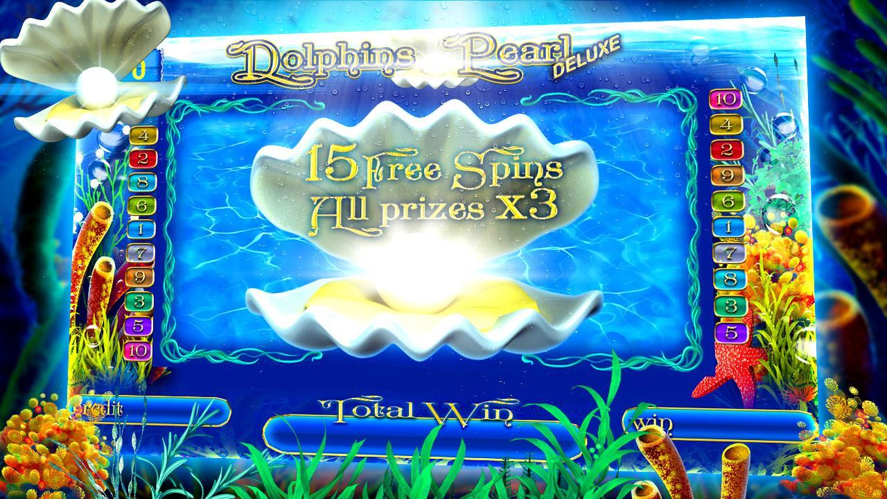 Dolphins of the pearl sea slot