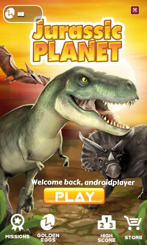 Jurassic Planet -Dinosaur Game