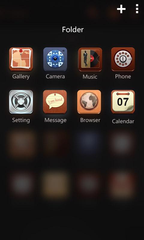 Bond GO Launcher Theme