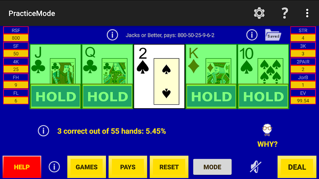 Play Perfect Video Poker Lite