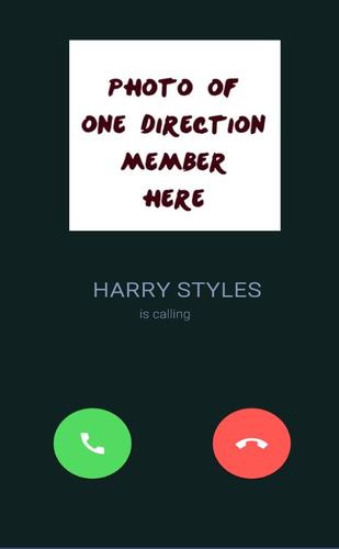 Call from Harry Styles Prank