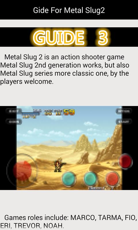 Guide For Metal Slug2